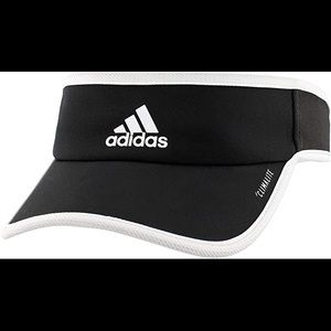 Black and White Adidas Visor